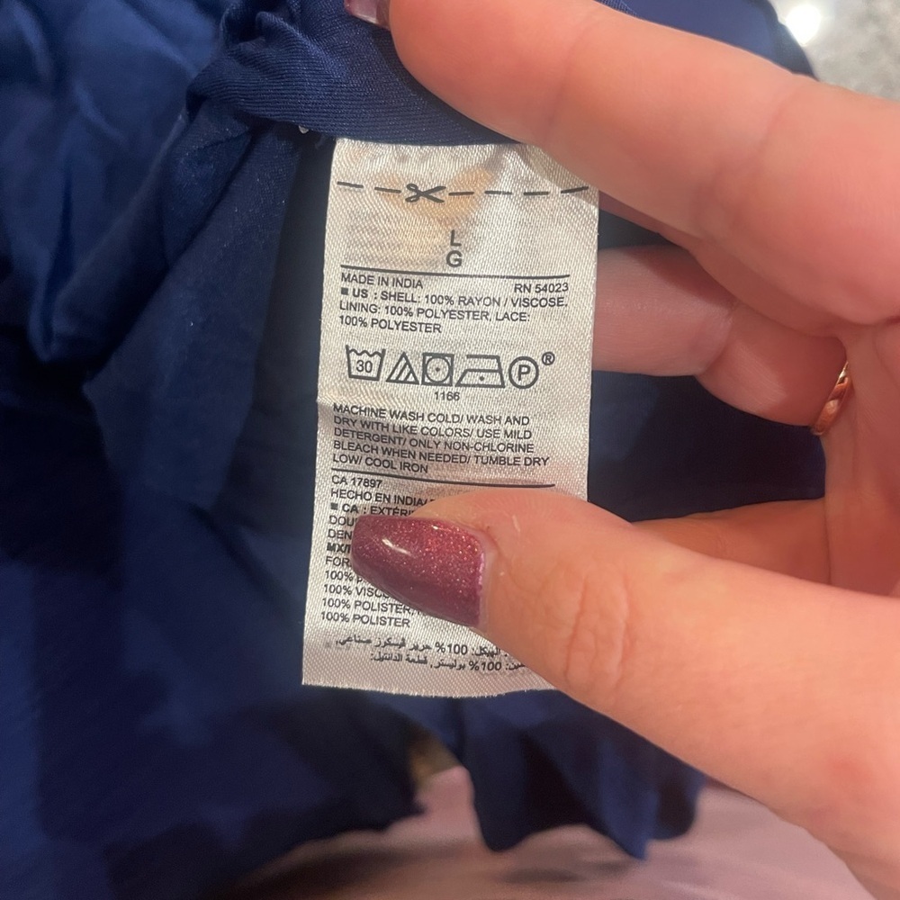 ⭐️Old Navy Navy Blue Midi Dress - Picture 5 of 6
